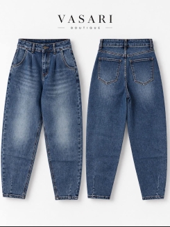 Niebieskie jeansy BAGGY